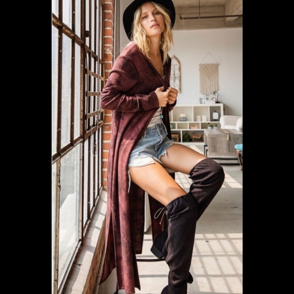 Casual Chic Style Tie Dye Long Layering Cardigan - Picture 3 of 10